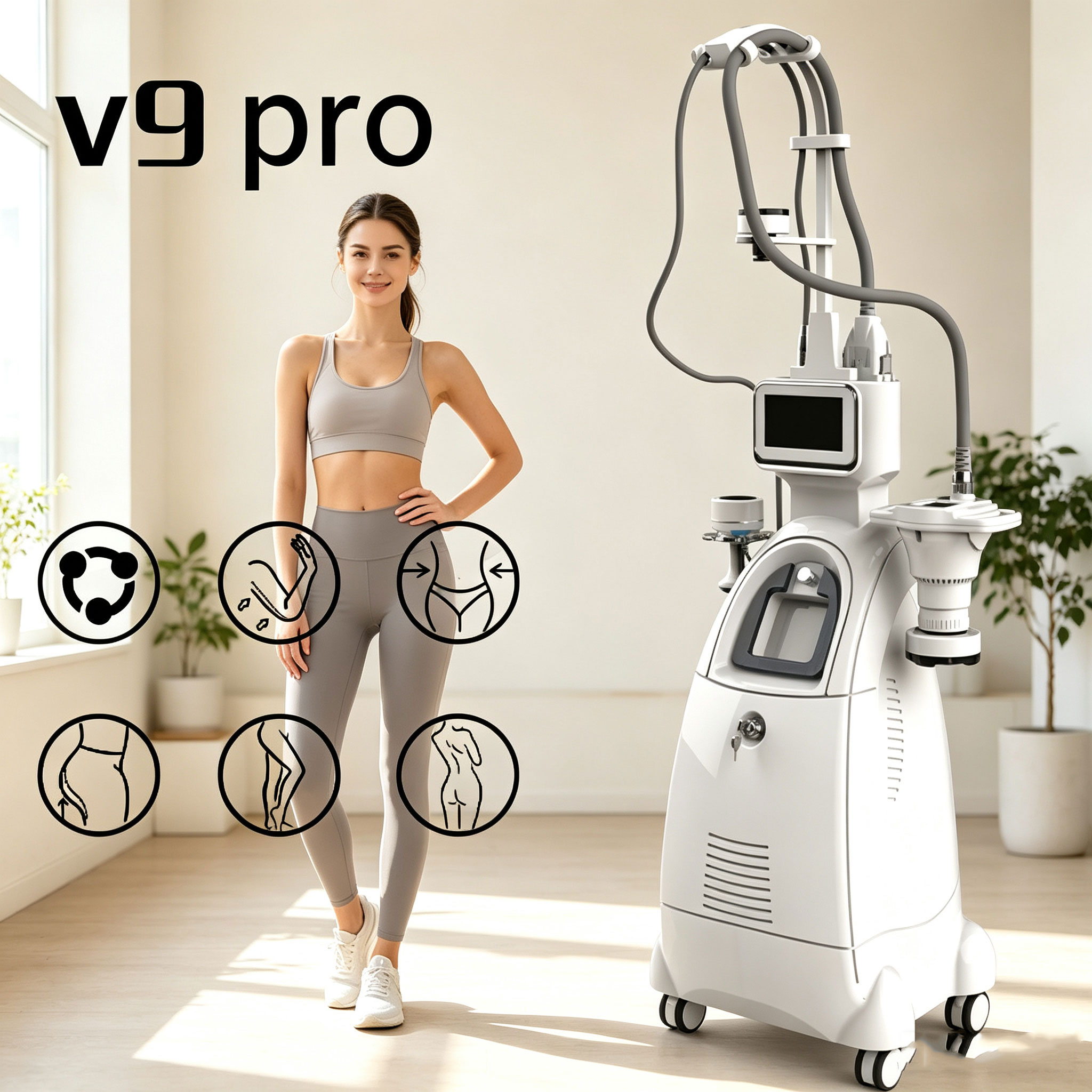 เครื่องนวดสุญญากาศ V9 PRO สำหร - Body Brush บทวิจารณ์และราคา