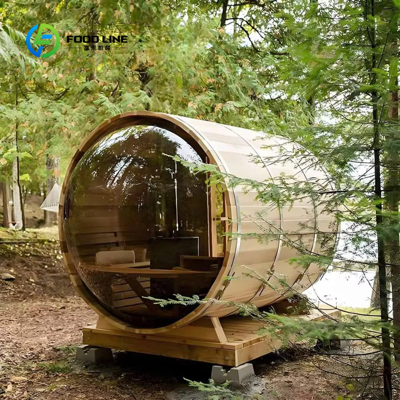 ชุดซาวน่ากลางแจ้งแบบถังไม้ซีดา - Spa Wellness Gym บทวิจารณ์และราคา