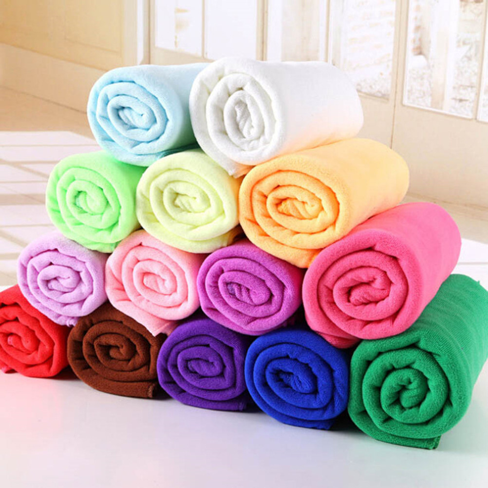 ผ้าเช็ดตัวไมโครไฟเบอร์ขนาดใหญ่ - Spa Towel บทวิจารณ์และราคา
