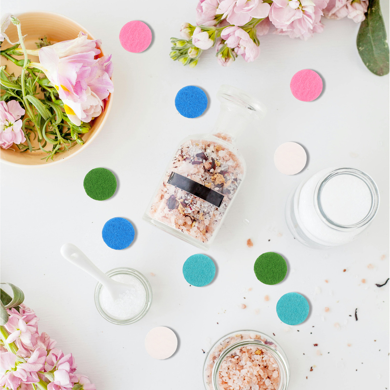 50 ชิ้น แผ่นสำลีอโรมาเธอราพีสำ - Aromatherapy Diffuser บทวิจารณ์และราคา