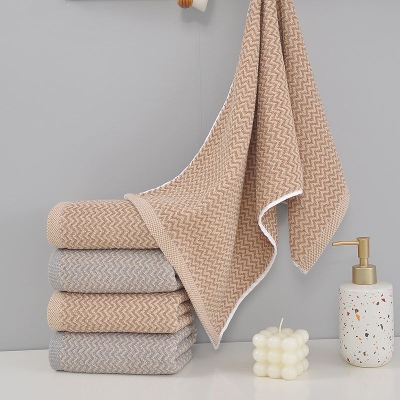 ชุดผ้าขนหนูผ้าฝ้ายลายก้างปลา 3 - Spa Towel บทวิจารณ์และราคา